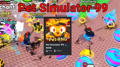 Pet Simulator 99 تحديث بارت تو في ار ان جي اسوء حظ في تاريخ العب