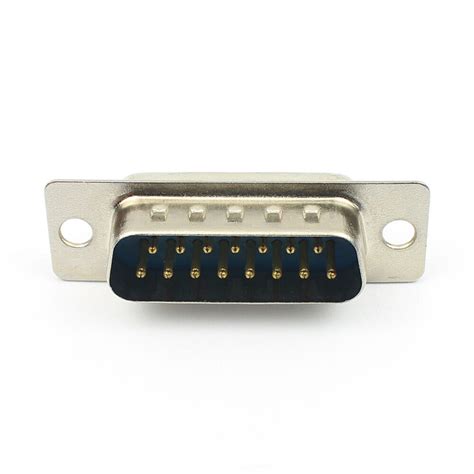 Pcs D Sub Male Standard Solder Type Pin Plug Adapter Connector