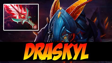 Draskyl Plays Weaver WITH BLOODTHORN Dota 2 YouTube