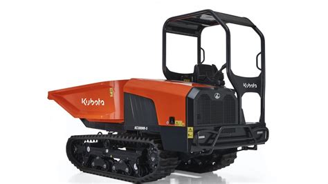 Kubota Announces The Launch Of A New EU Stage V Tracked Dump Truck