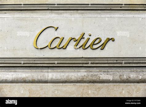 Cartier Logo Hi Res Stock Photography And Images Alamy