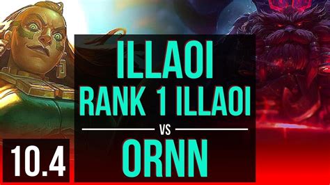 Illaoi Vs Ornn Top Rank 1 Illaoi 2 3m Mastery Points 1500 Games