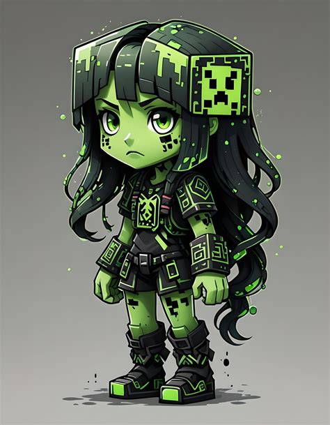 Creeper ~ Ai Generated Artwork Nightcafe Creator