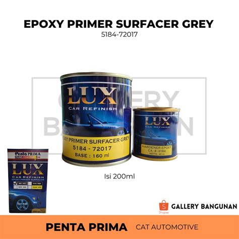 Jual 200ml Epoxy Primer Surfacer Grey Cat Motor Mobil Penta Super Gloss