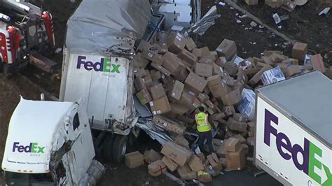 New Jersey Highway Crash Sends FedEx Packages Flying 10 Days Before ...