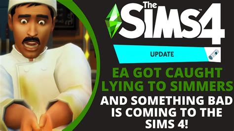 Simmers Are Mad After Ea Gets Caught Lying Again Something Bad Is