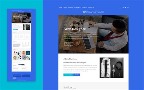 Creative Profile Template