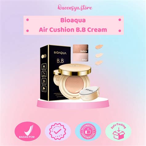 Jual Bioaqua Hydrating Soft And Flawless Air Cushion Bb Cream Medium