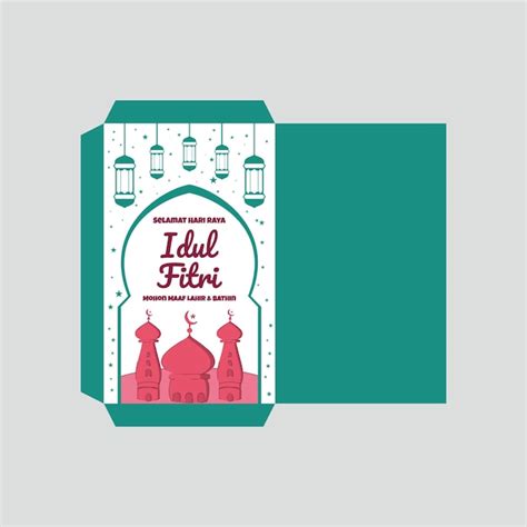 Amplop Selamat Hari Raya Idul Fitri Lebaran Significa Eid Mubarak