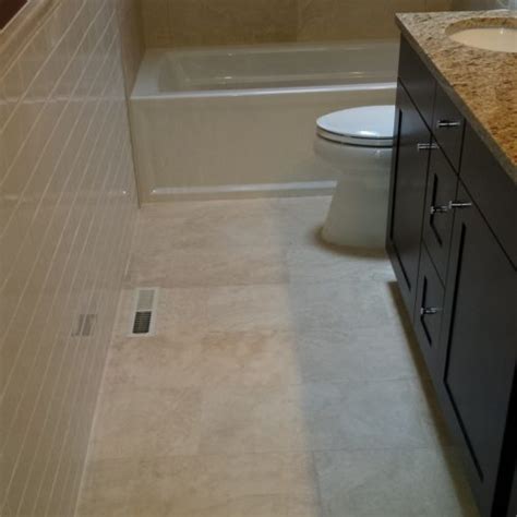 How To Lay 12×24 Floor Tile In A Small Bathroom