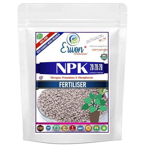 Erwon® Npk 202020 Nitrogen Potassium Phosphorus Fertilizer Pure