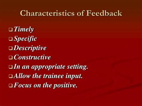 Ppt Effective Feedback Powerpoint Presentation Free Download Id