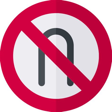 turn basic rounded flat icon