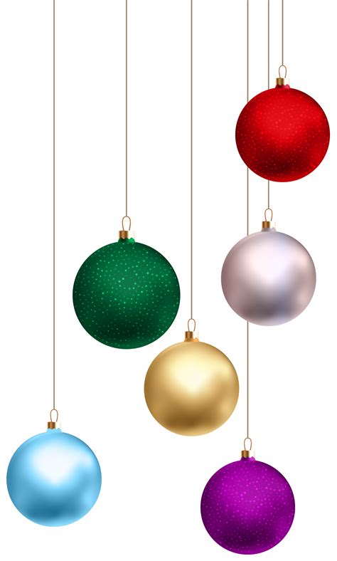 Christmas Balls PNG Transparent Clip Art | Gallery Yopriceville - High ...