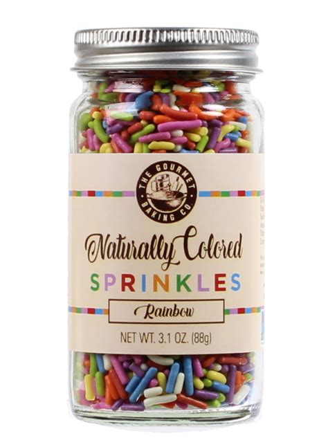 Naturally Colored Rainbow Sprinkles – Pepper Creek Farms