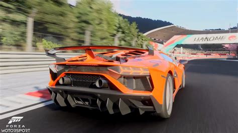 Forza Motorsport Lamborghini Aventador Svj 18 Hakone Gp Circuit Gameplay [xsx4k] Youtube