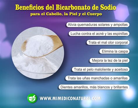 Propiedades Del Bicarbonato De Sodio Beneficios Medicinales Y