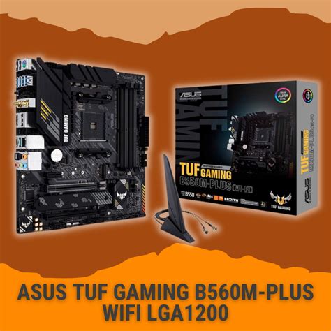 Asus Tuf Gaming B560m Plus Wifi Lga1200 Quadra Computer