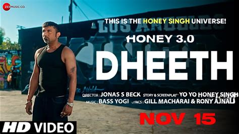 Dheeth Song Honey Singh Honey Rony A Gill M Dheeth Honey