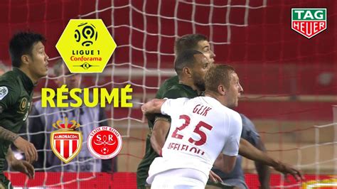 As Monaco Stade De Reims 0 0 Résumé Asm Reims 2018 19 Youtube