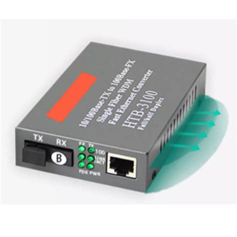 Media Converter Htb Netlink Fiber Transceiver Fiber Fantech As