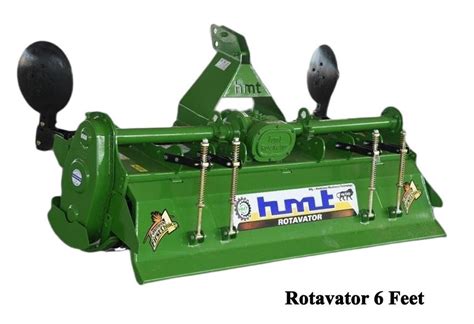 30 HP Mild Steel 6 Feet HMT Agriculture Rotavator 50 Capacity 90 Kg