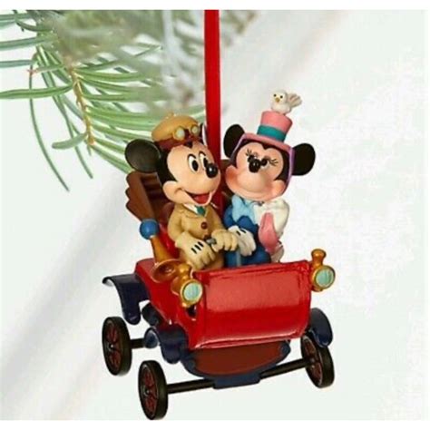 Mickey Minnie Mouse Carriage Disney Sketchbook Ornament Shopee