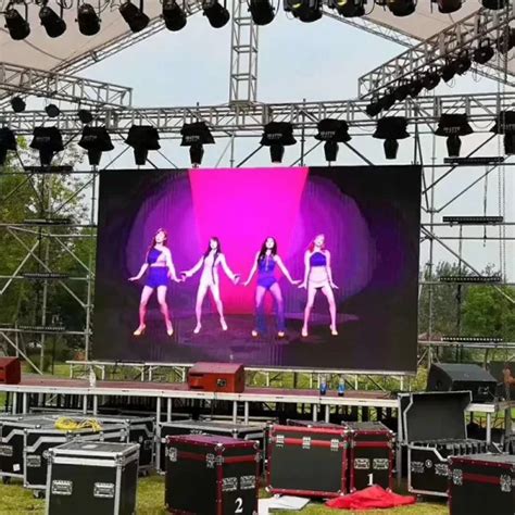 Outdoor Concerts Advertising LED Video Rental Display Panel HD P3 91