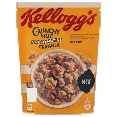 Kellogg s Crunchy Nut Granola ropogós müzlidarabok 380 g