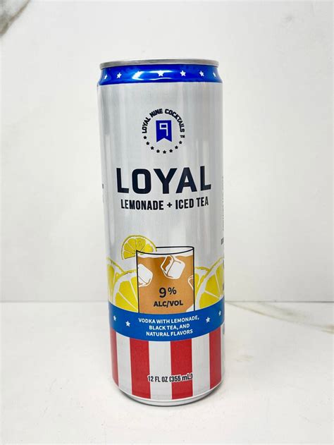 Loyal 9 Cocktails Vodka Lemonade And Iced Tea 355ml Drinkplg