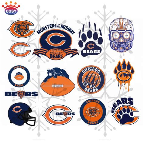 Chicago Bears Svg Nfl Svg Football Svg File Football Logo Chicago