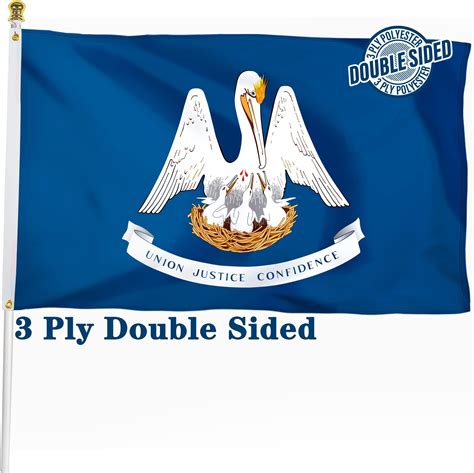 Xifan Double Sided New Minnesota State Flag 3x5 Ft Heavy