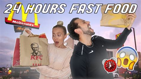 We Only Ate Fast Food For 24 Hours In Quarantine Mcdonalds Kfc