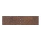 Daltile Continental Slate Indian Red 3 In X 12 In Porcelain Bullnose