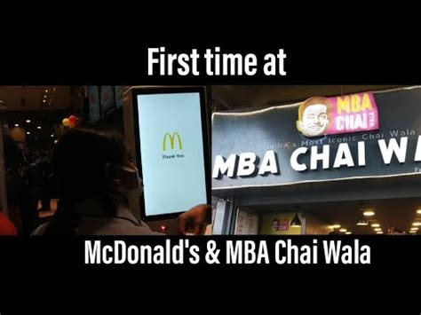 McDonald S MBA Chai Wala Guwahati Mcdonalds Mbachaiwala YouTube