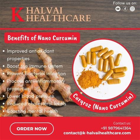 Unleashing the Power of Nano Curcumin: Exploring Its Incredible Benefits