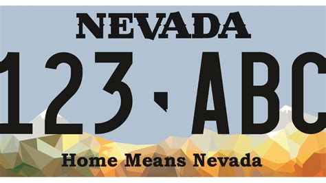 DMV unveils new standard 'Home Means Nevada' license plate | KRNV