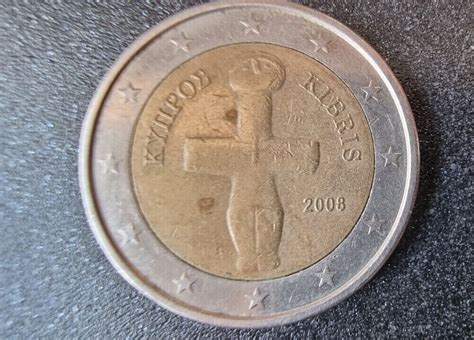 2 euro gedenkmünze Zypern 2008 Kibris mit Fehlprägung eBay