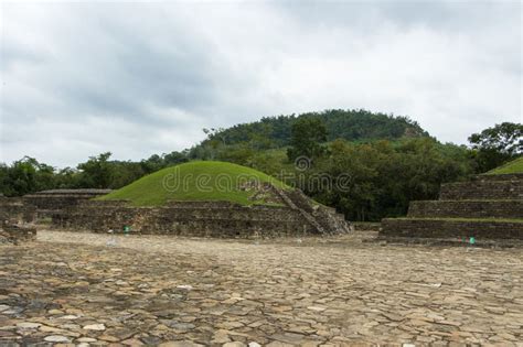 Tajin Archaeological Site Located In Papantla Veracruz Mexico Stock