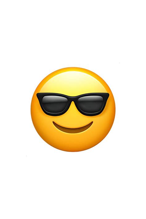 😎 Smiling Face With Sunglasses Emoji Sunglass Emoji Hand Emoji Cool