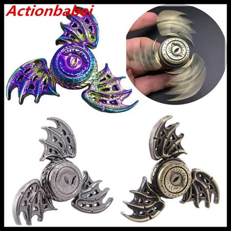 Actionbabei New Creative Dragon Wings Hand Spinner Tri Fidget Finger