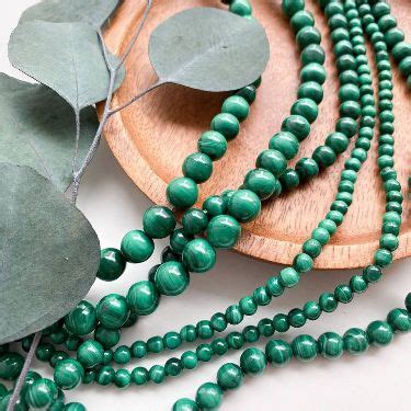 Бусины из малахита | Malachite beads | 101 Бусина