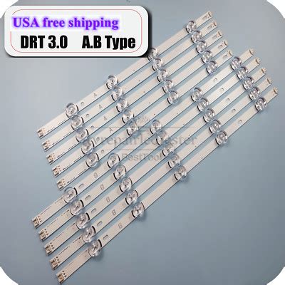 6916L-1944A 6916L-1945A LED strips For LG 49LB552 49LB629V 49LB580V ...