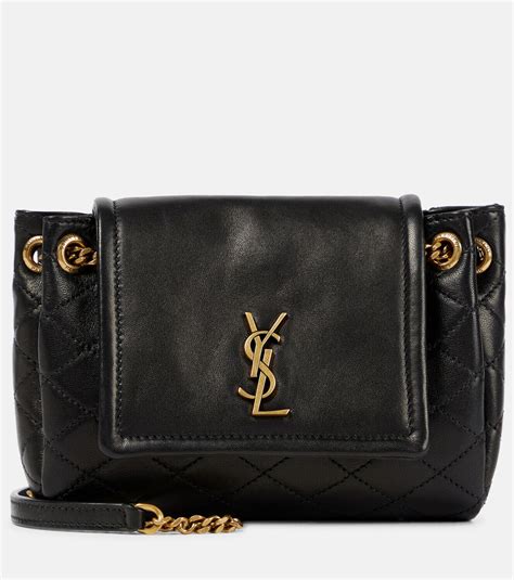 Saint Laurent Nolita Mini Leather Shoulder Bag Saint Laurent