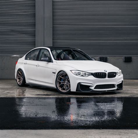 White Bmw F M Brixton Forged