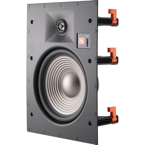 Best Buy JBL Studio 2 8 2 Way In Wall Loudspeaker Each Black STUDIO28IW