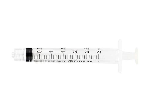 DISPOSABLE SYRINGE LUER LOCK 3ML Lazada