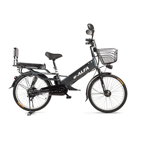 Электровелосипед Eltreco e-ALFA GL, dark grey купить в Москве | Купить ...