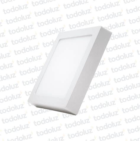 Panel Led P Adosar Cuadrado 24W 3000k MG LUX Todoluz