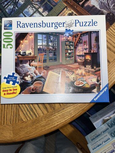 Ravensburger Cozy Retreat 500 Piece Large Format Puzzle 14967 Ebay